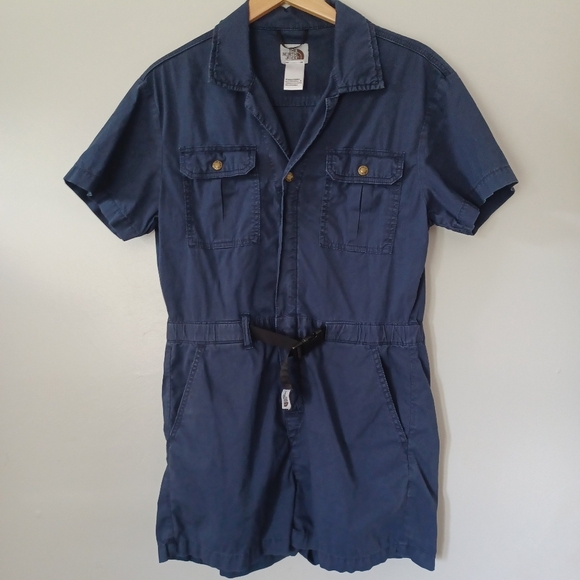 THE NORTH FACE BERKELEY FLIGHT SUIT Sz M Length 85 CM Pit-to-pit 53 Cm - Picture 2 of 10